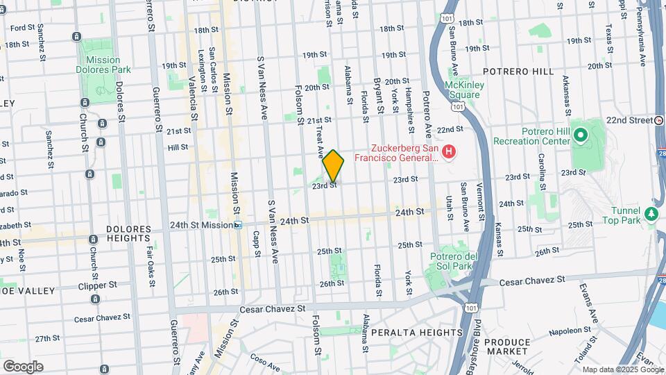 3019-3021 23rd Street Map and Location Details