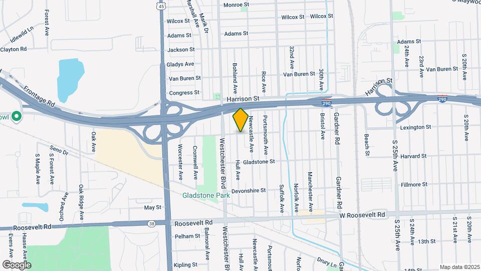 735 Hull Ave Map and Location Details