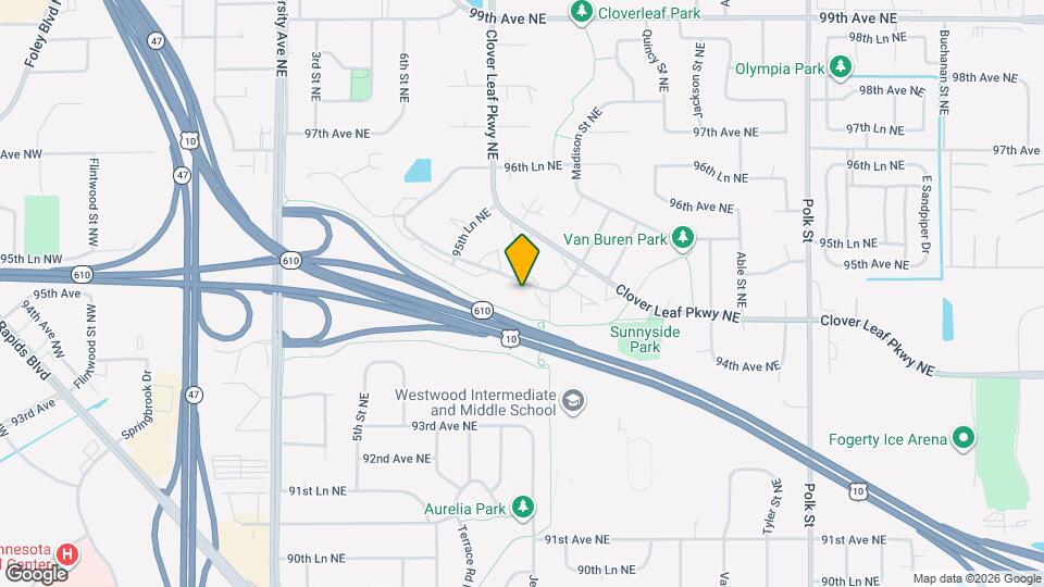 546 Pleasure Creek Dr Map and Location Details