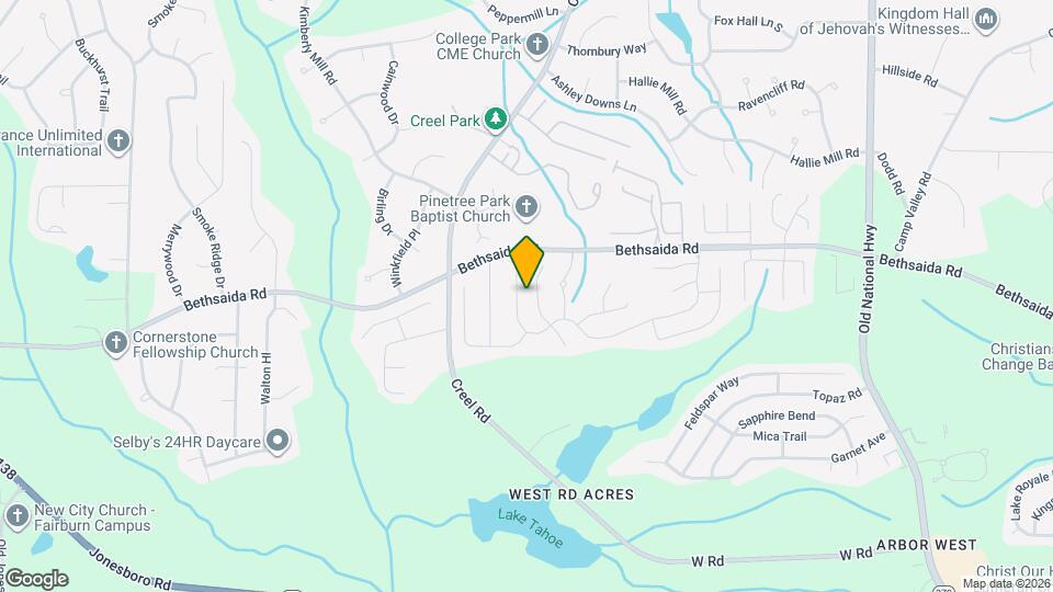 2901 S Hills Mapa y Detalles de la Ubicación