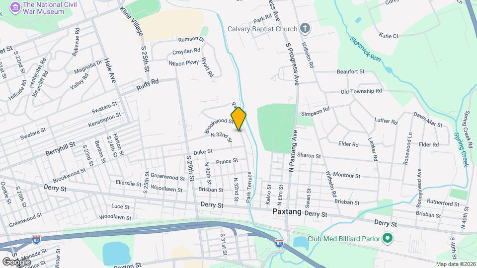 428 Park Terrace Map and Location Details