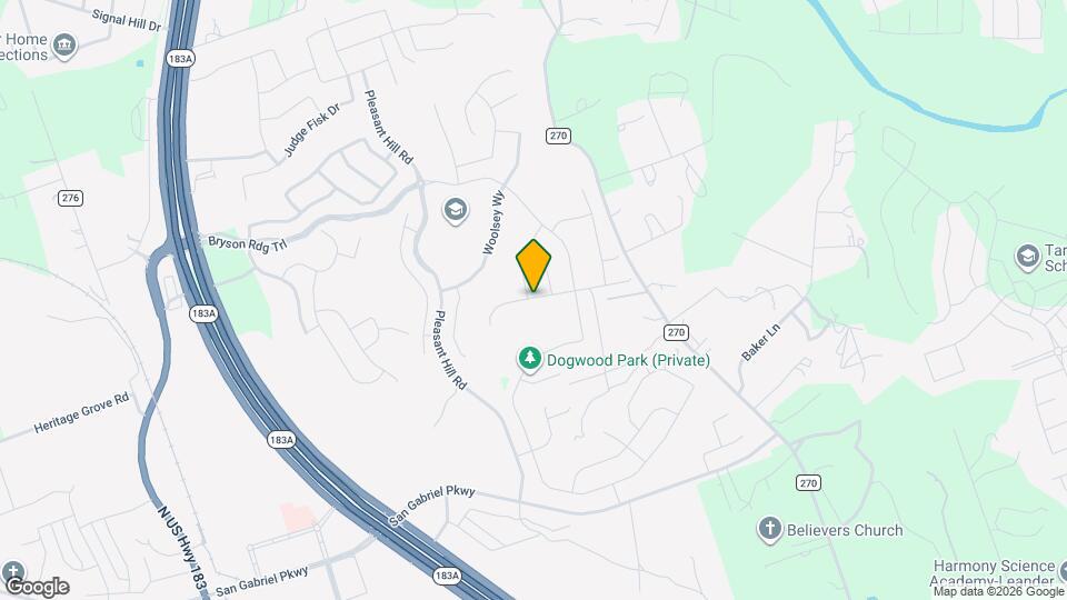 1008 Willie Rnch Wy Map and Location Details