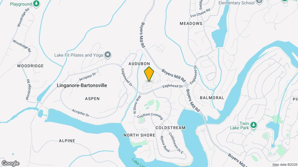 10202 Woodthrush Dr Map and Location Details