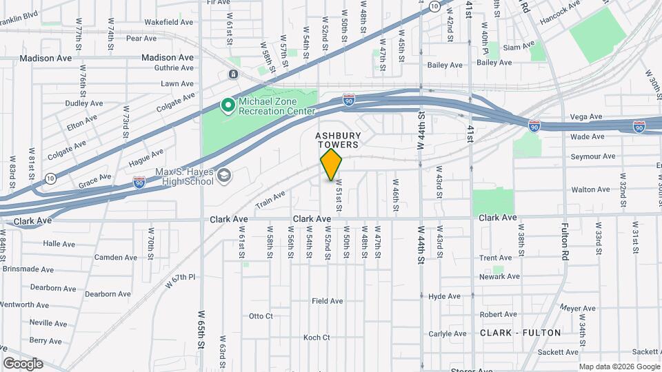 3036 W 51st St, Unit 1 Map and Location Details