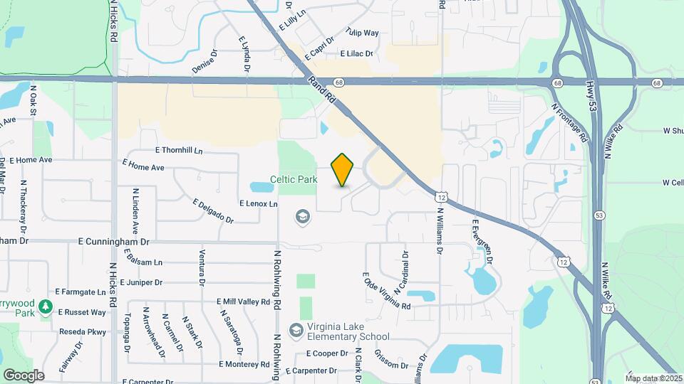 1457 N Winslowe Dr Map and Location Details