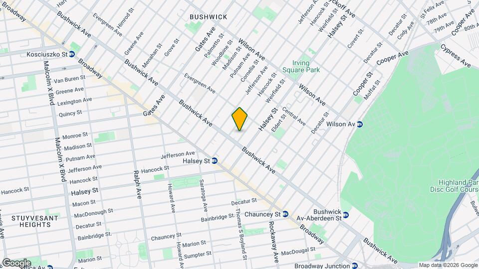 71 Weirfield St, Unit FL1 Map and Location Details