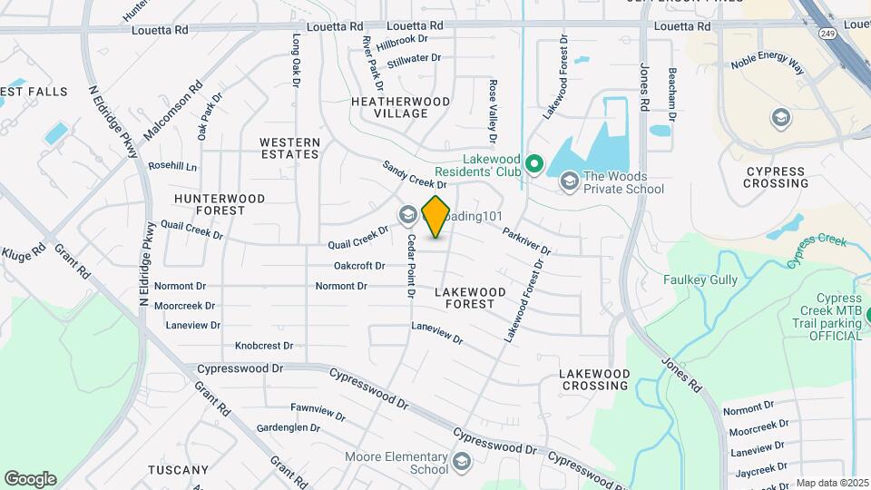 11826 Primwood Dr Map and Location Details