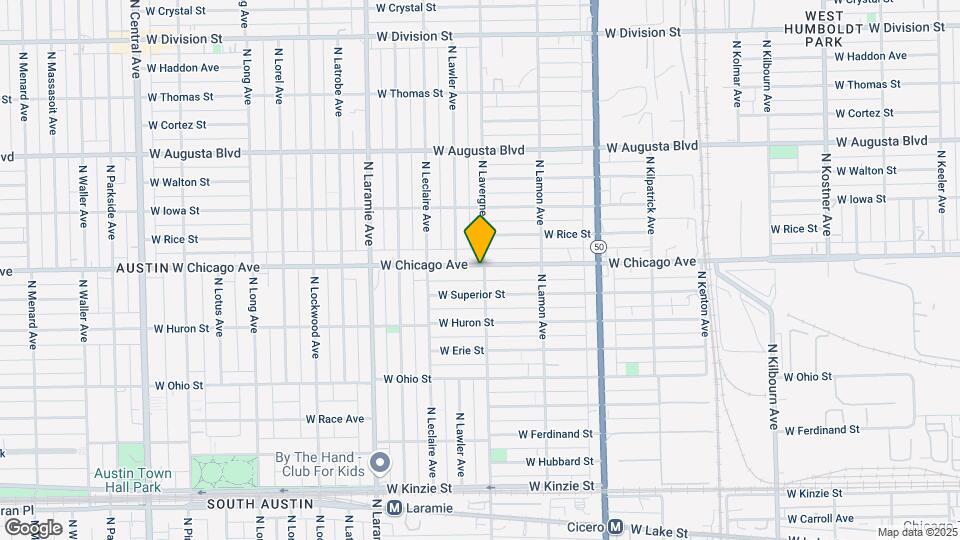 5001 W Chicago Ave Map and Location Details