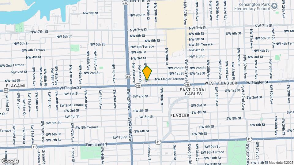 3921-3937 W Flagler St Mapa y Detalles de la Ubicación