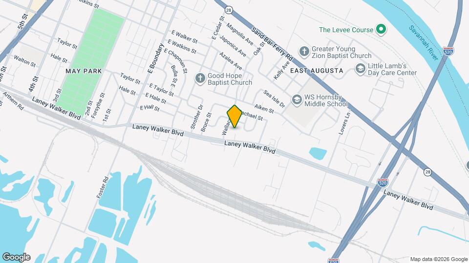 510 Laney Walker Blvd Map and Location Details