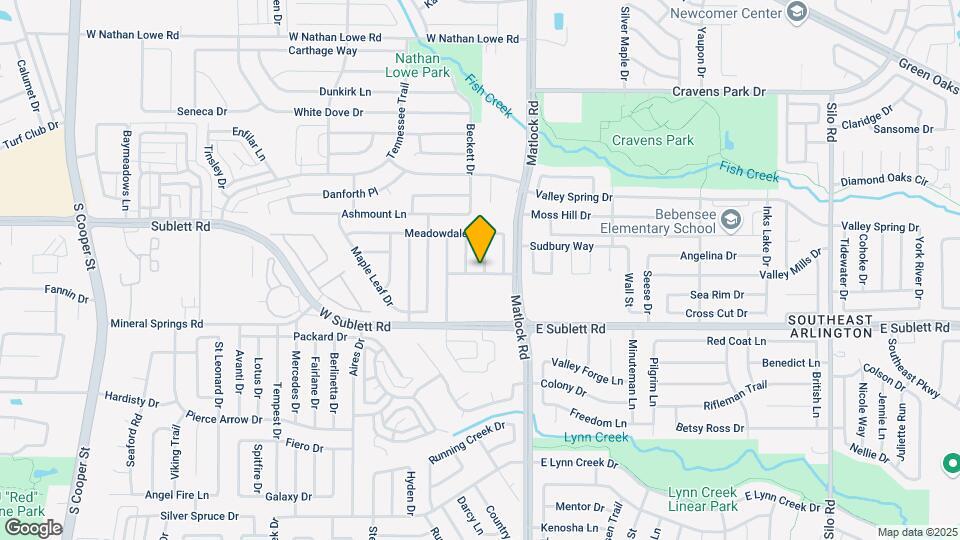 6016 Glenwood Dr Map and Location Details