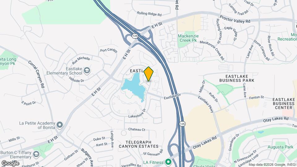 740 Edgewater Dr Mapa y Detalles de la Ubicación