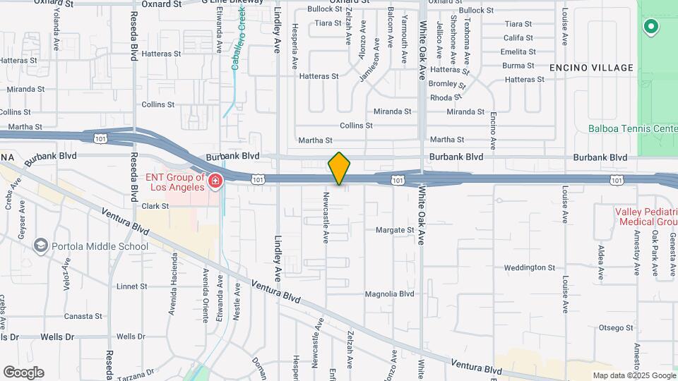 5500 Newcastle Ave Map and Location Details