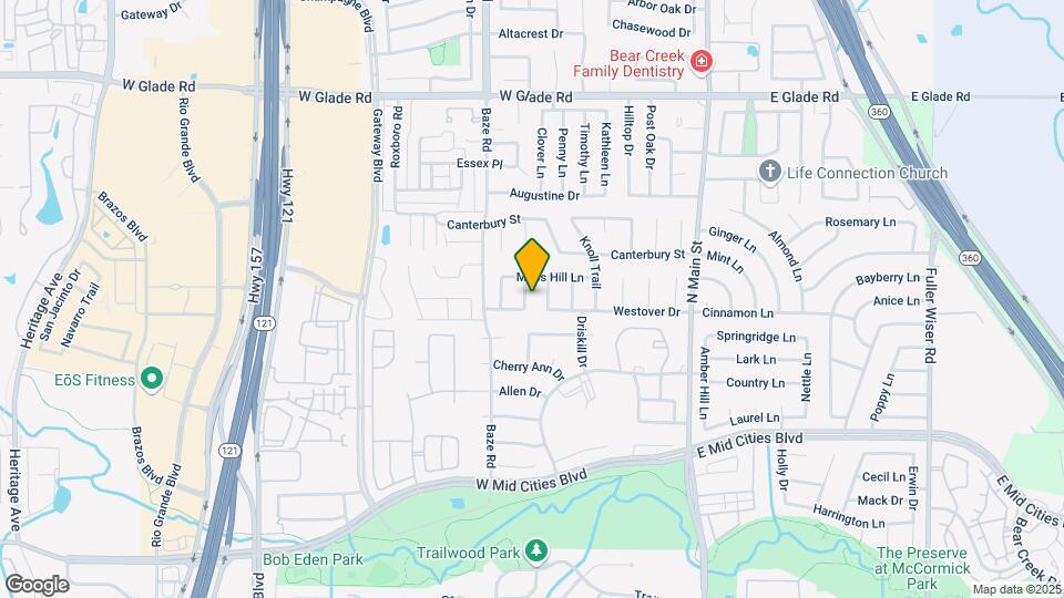 2602 Underwood Ln Map and Location Details