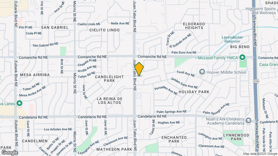 3432 Del Agua Ct NE Map and Location Details