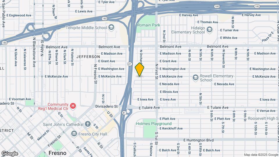 2994 E McKenzie Ave Map and Location Details
