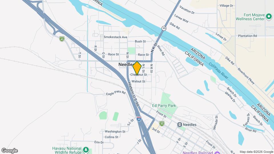 303 N M St Map and Location Details