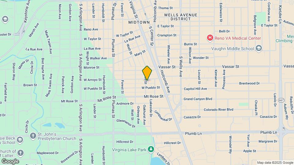 1350 Haskell St Map and Location Details
