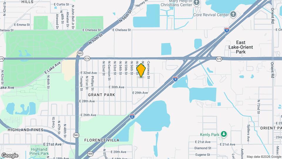 3714 N 58th St Map and Location Details