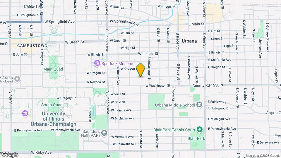 511 W Nevada St Map and Location Details
