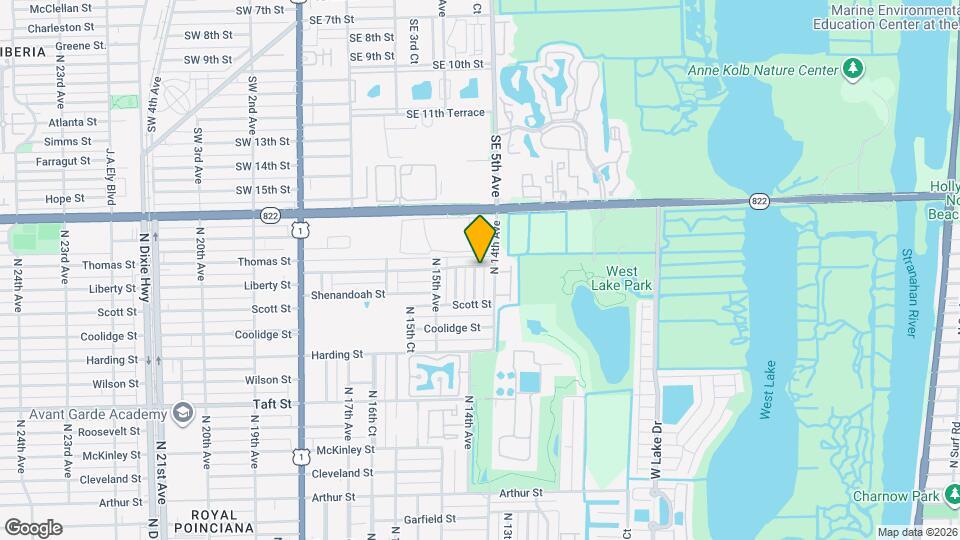 2125 N 14th Ct Map and Location Details