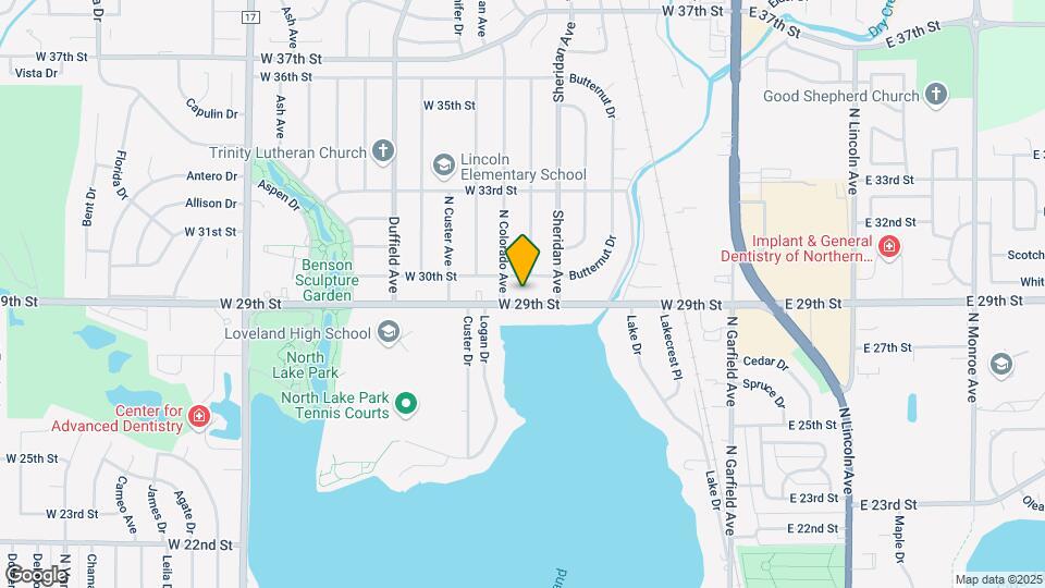 703 W 29th St-Unit -Main Map and Location Details