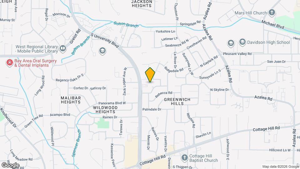 550 Tamworth Ct Map and Location Details