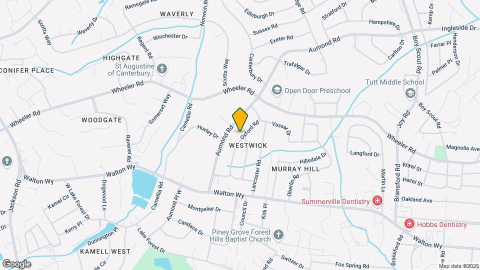 745 Oxford Rd Map and Location Details