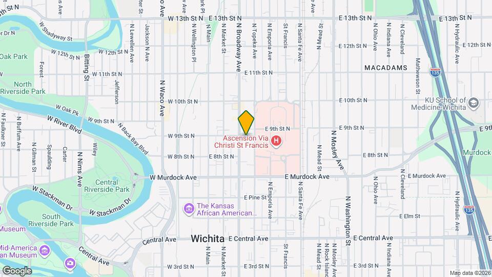 938 N Broadway Ave Mapa y Detalles de la Ubicación