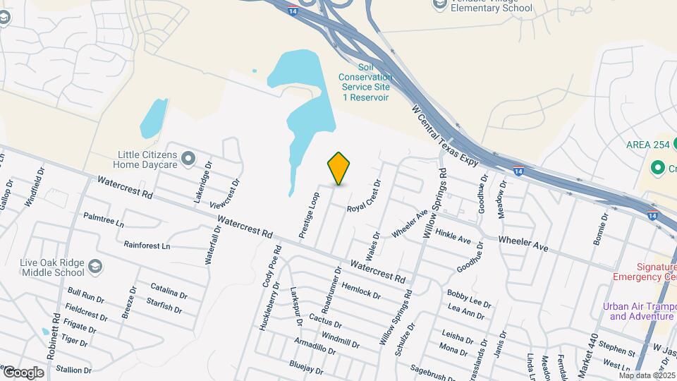 1707 Prestige Loop Map and Location Details