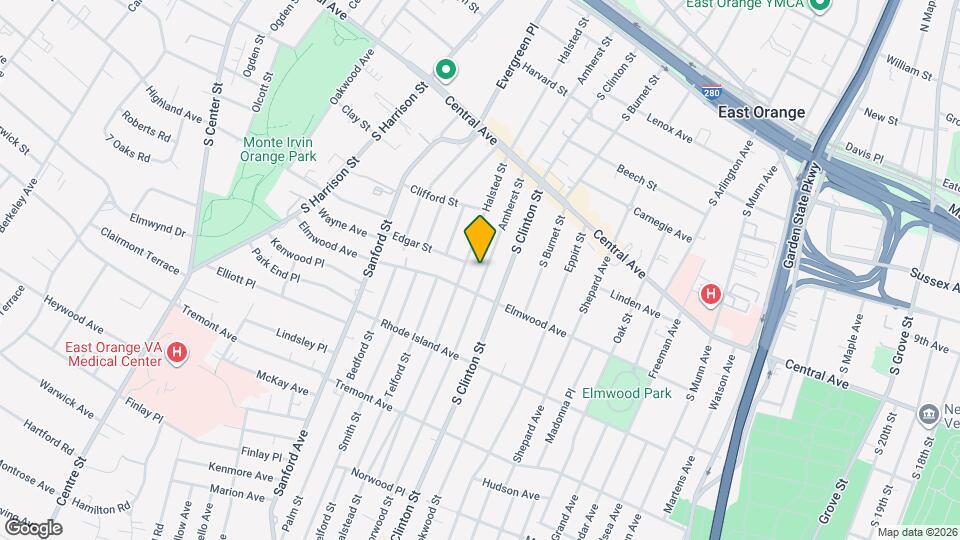 279 Amherst St Mapa y Detalles de la Ubicación