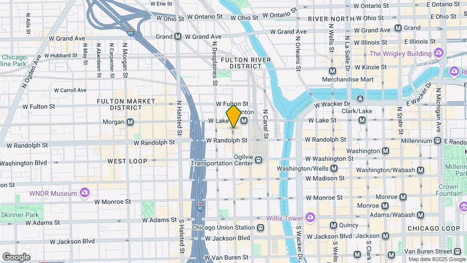 161 N Jefferson St, Unit 2 Map and Location Details
