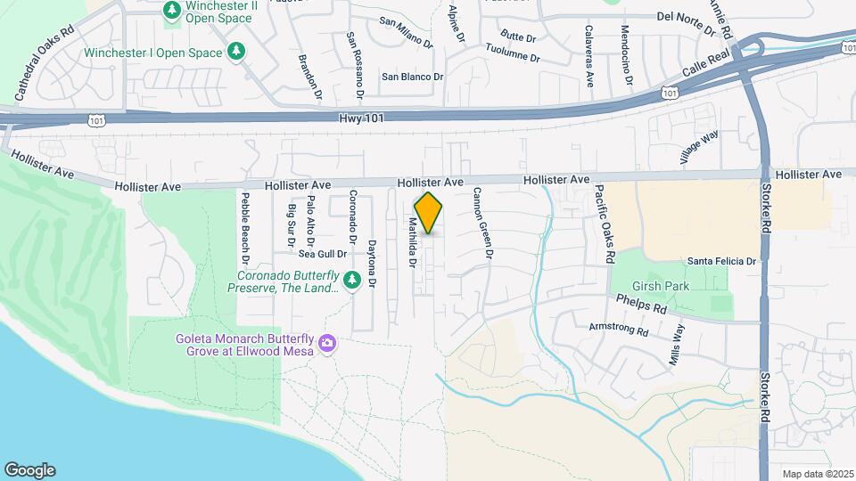 289 Ellwood Beach Dr Map and Location Details