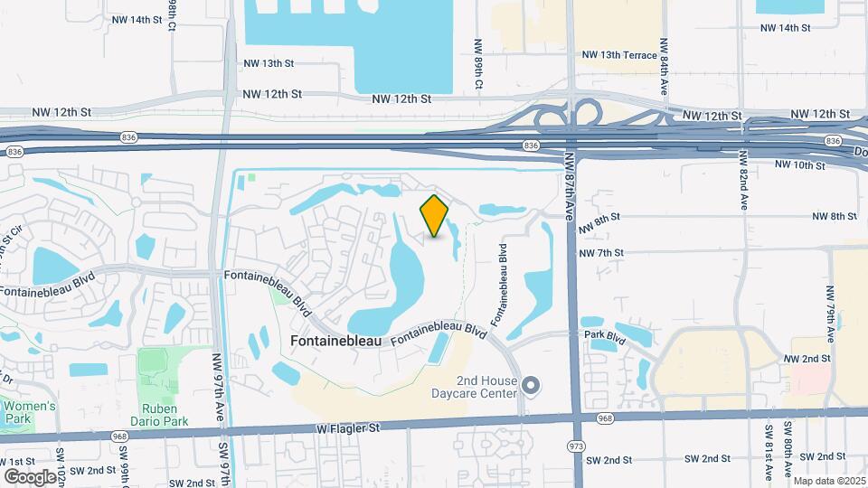9167 Fontainebleau Blvd, Unit 6 Map and Location Details
