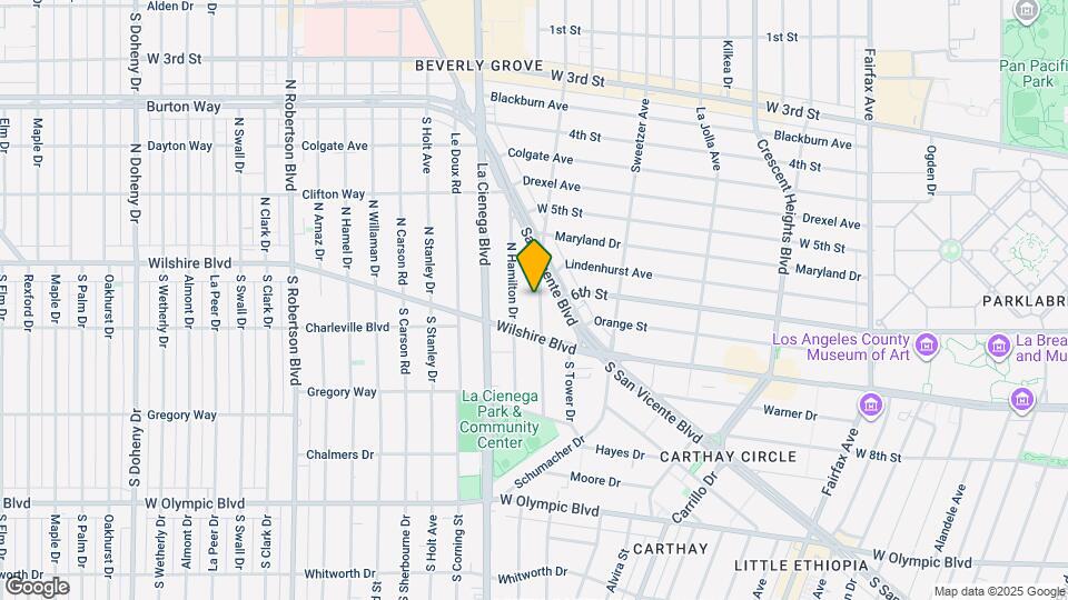 117 N Gale Dr Mapa y Detalles de la Ubicación