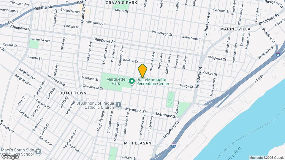 4000 Pennsylvania Ave, Unit 2A Map and Location Details