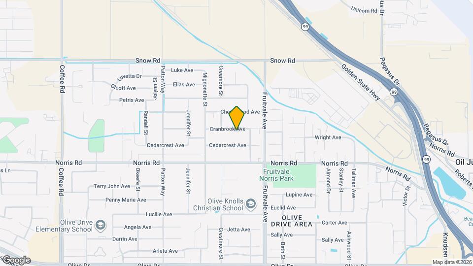 6617 Cranbrook Ave Map and Location Details