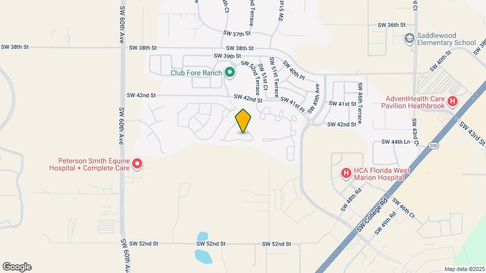 4505 SW 52nd Cir Map and Location Details