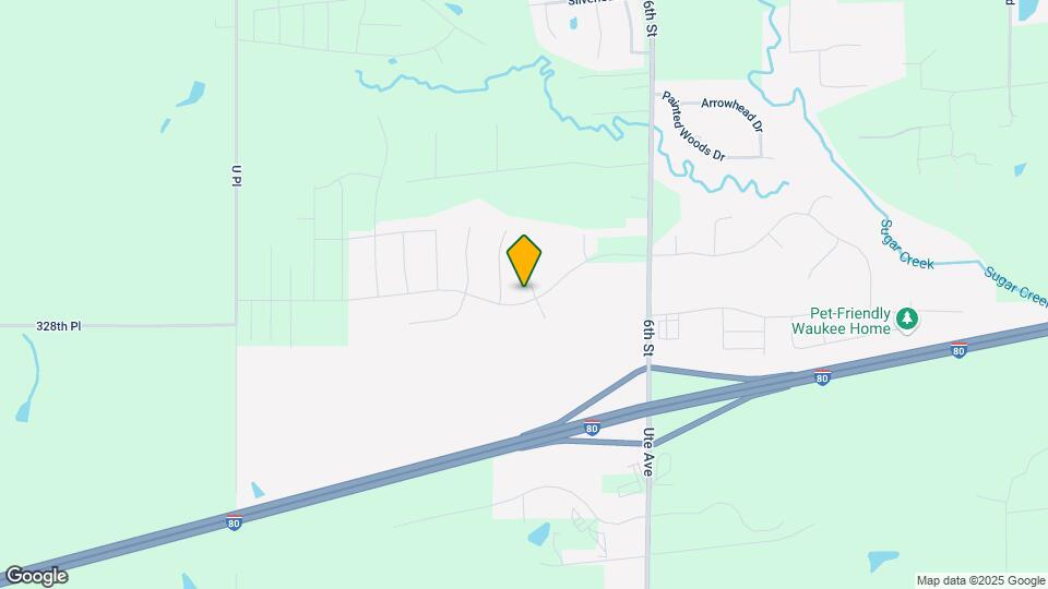 725 Indian Ridge Drive Map and Location Details