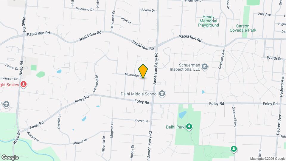 5325 Plumridge Dr Map and Location Details