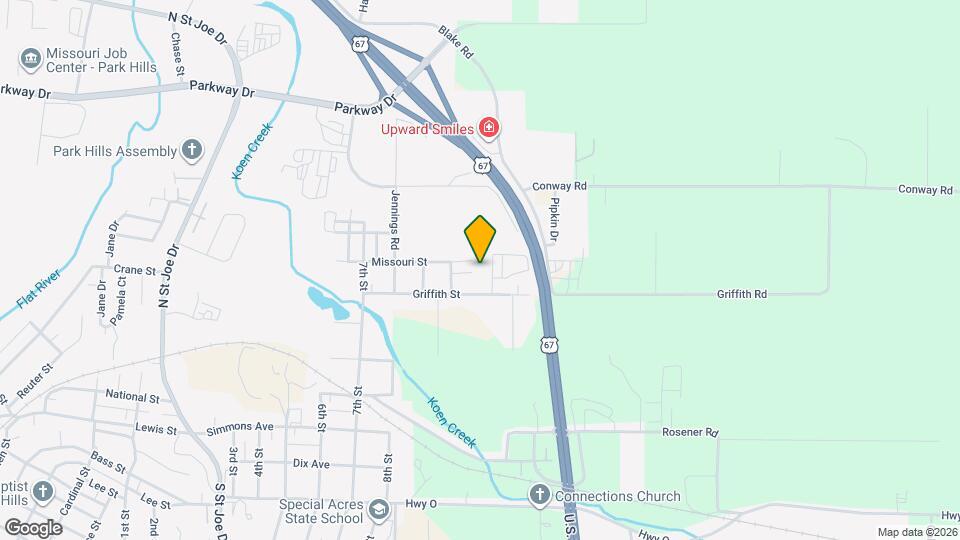 1010 Hail Dr Map and Location Details