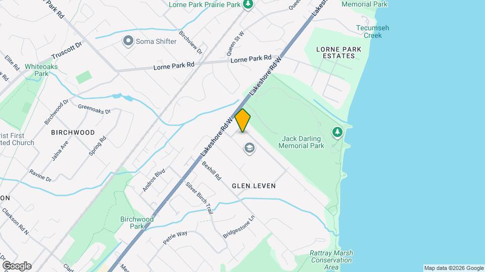 964 Parkland Ave Map and Location Details