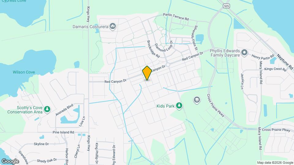 1519 Oak Reserve Dr Map and Location Details