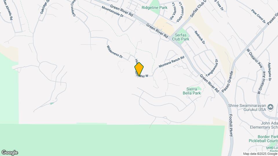 2790 Hidden Hills Way W Map and Location Details