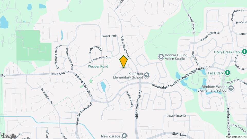 2610 Hilldale Park Ln Map and Location Details