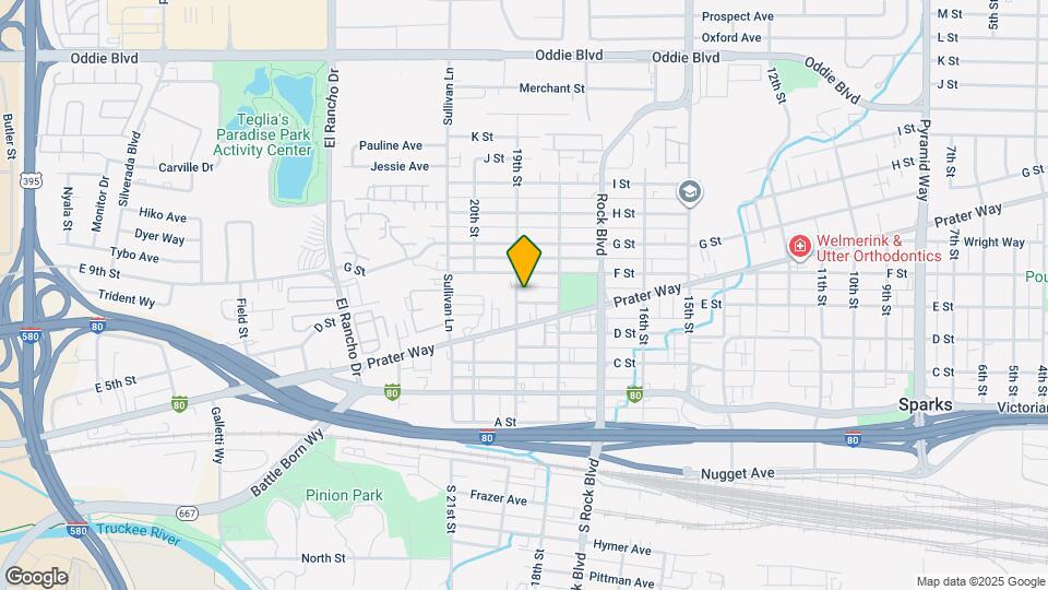 616 19th St Map and Location Details