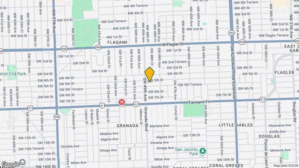 4871 SW 5th Ter Map and Location Details