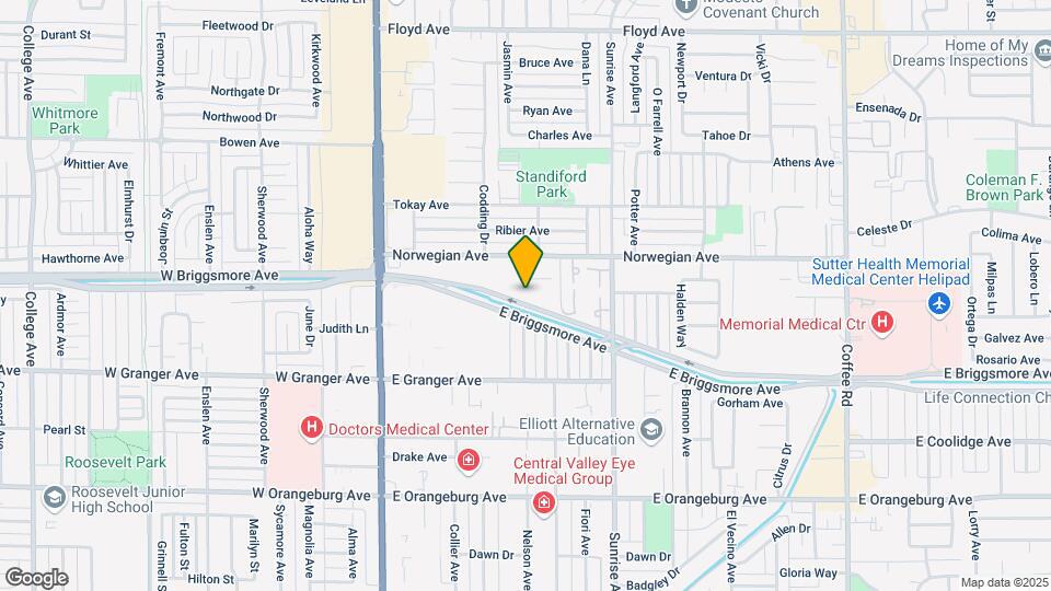 1745 Eldena Way Map and Location Details