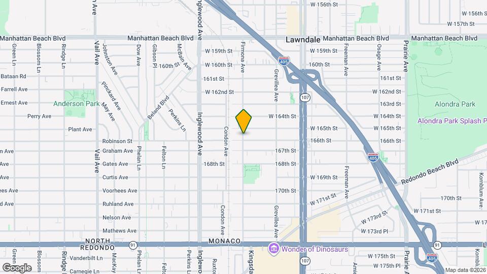 16516 Firmona Ave, Unit 5 Map and Location Details