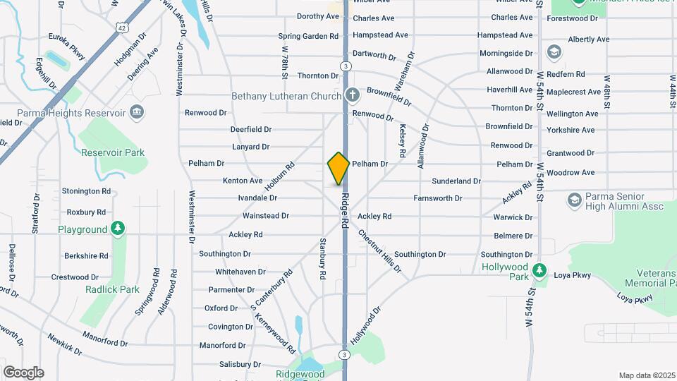 6230 Ridge Rd Mapa y Detalles de la Ubicación